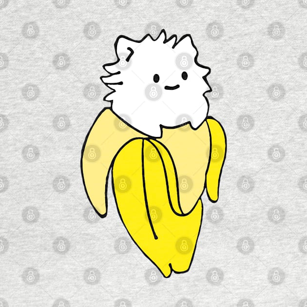 Banana Fluffy Animal by alexwestshop